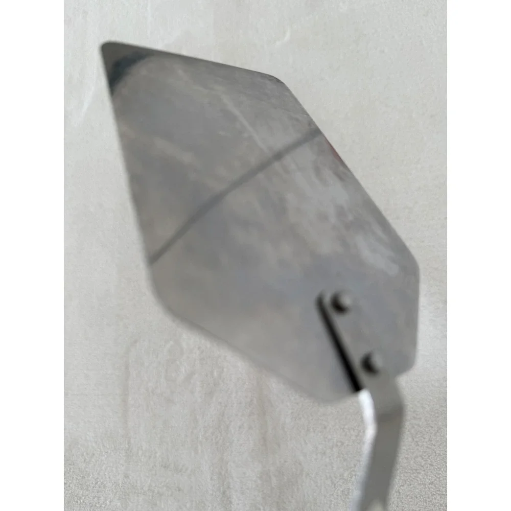 Vintage Cooking Spatula Turner Stainless Made in USA Faux Wood Handle‎